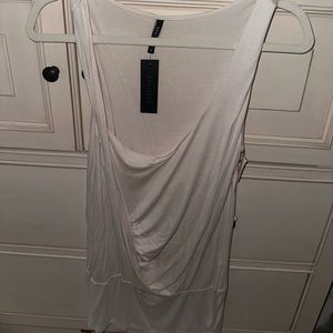 White long tank top.. never worn has tags.